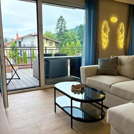 Nowy Tarasowy Na Stoku Z Sauna W Szczyrku