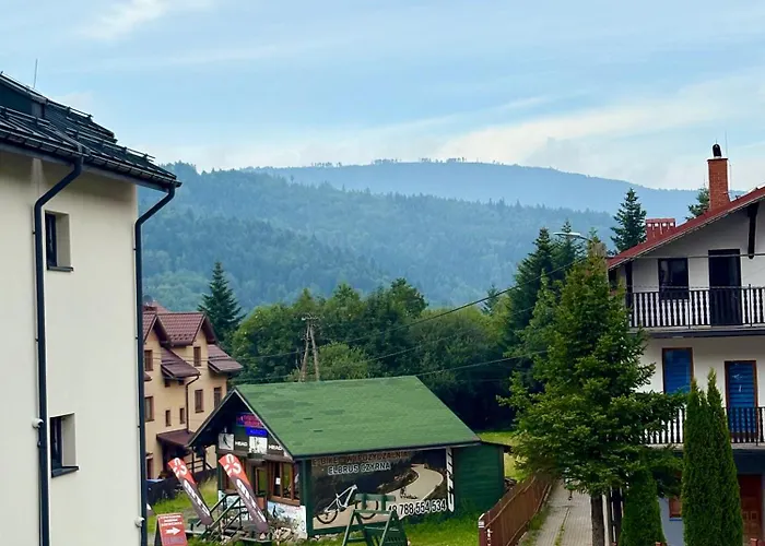 Nowy Tarasowy Na Stoku Z Sauna W Szczyrku