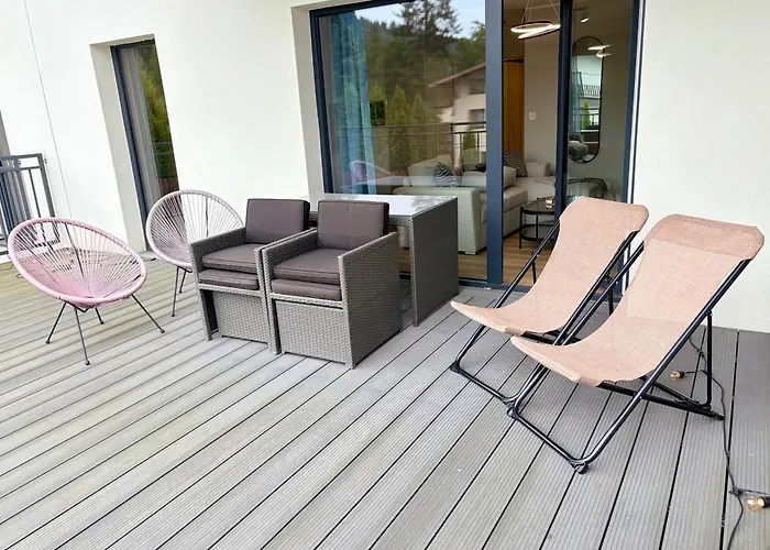 شقة Nowy Tarasowy Na Stoku Z Sauna W Szczyrku